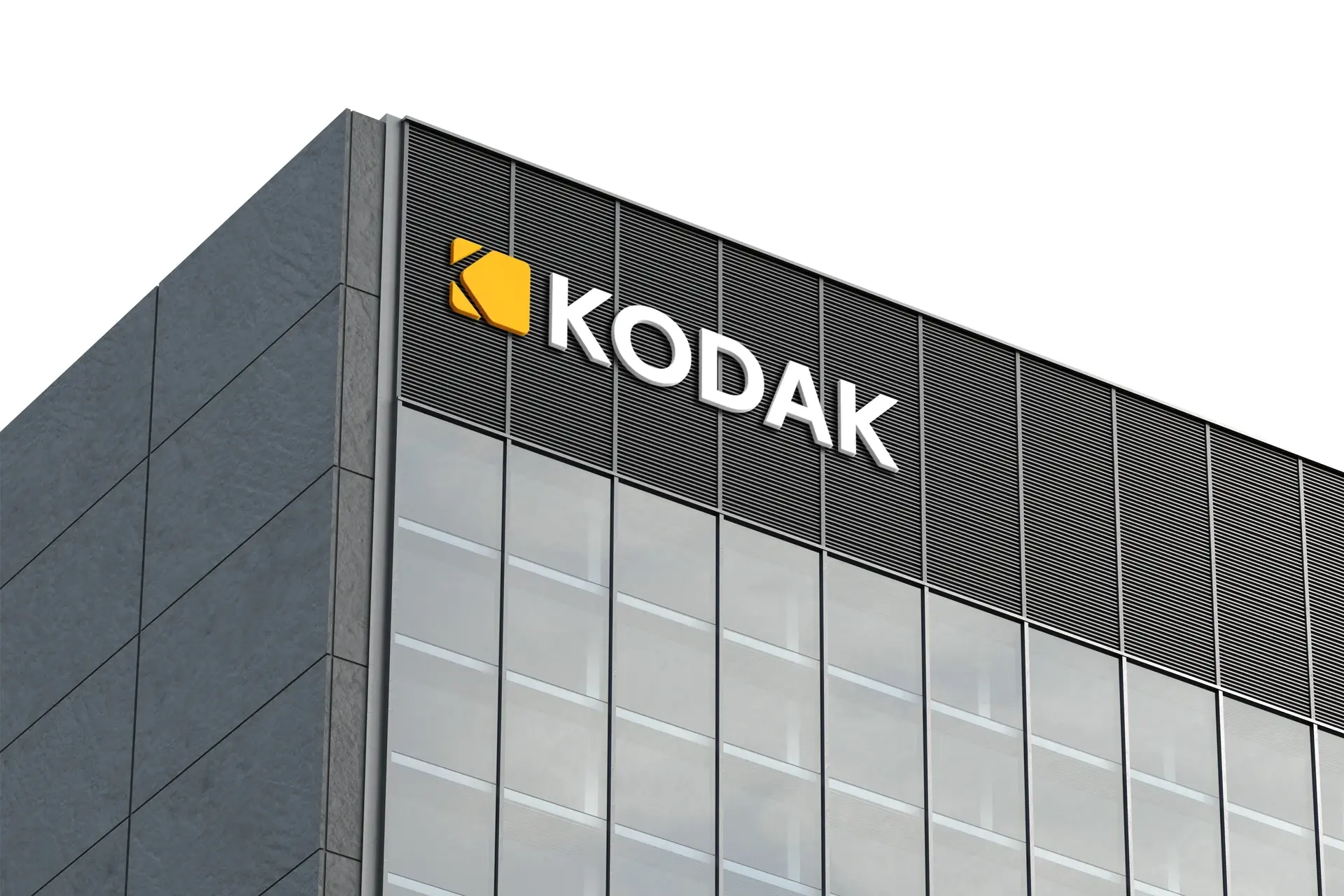 Kodak rebranding design showcase by Archie Durrant