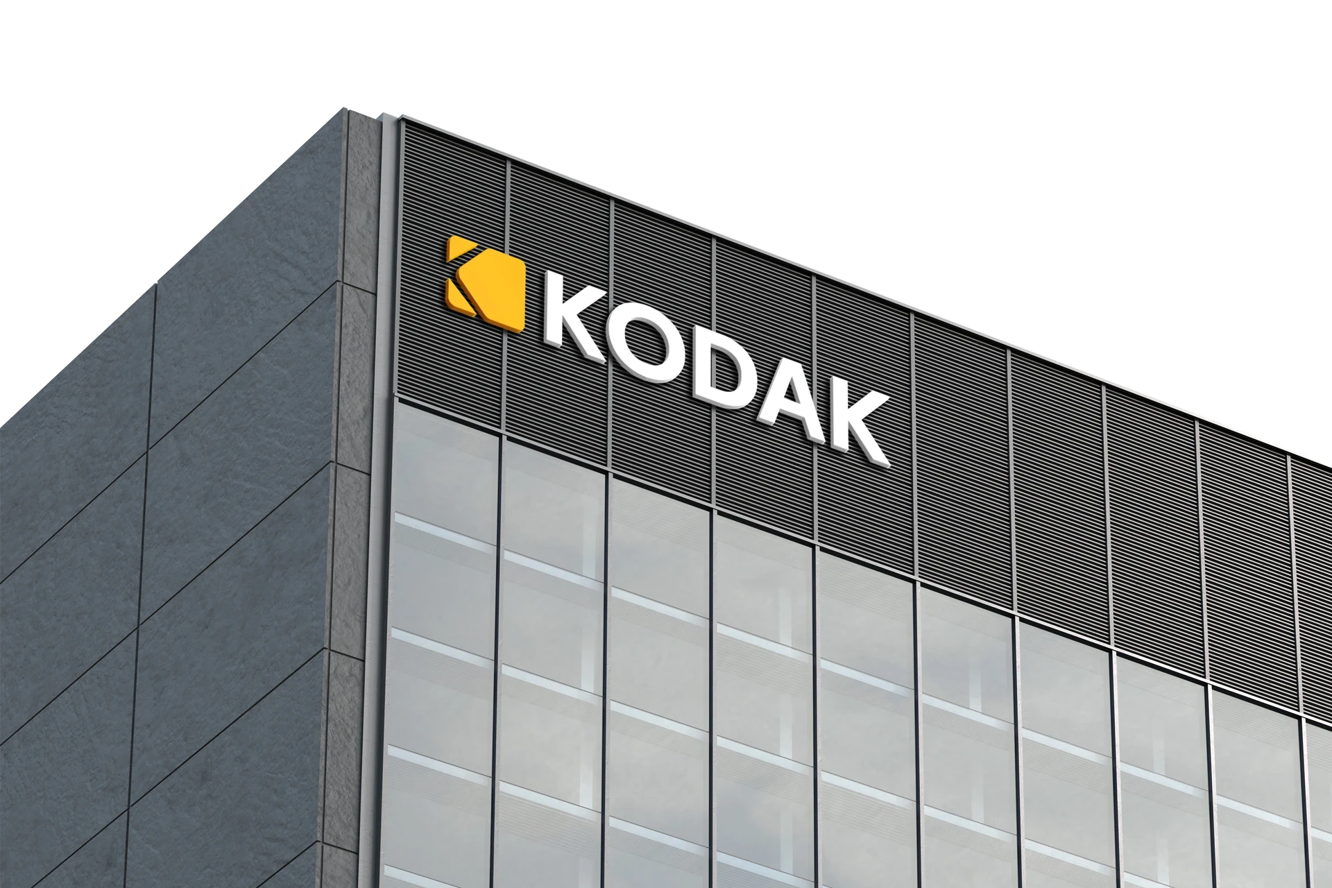Kodak rebranding strategy and identity design by Archie Durrant